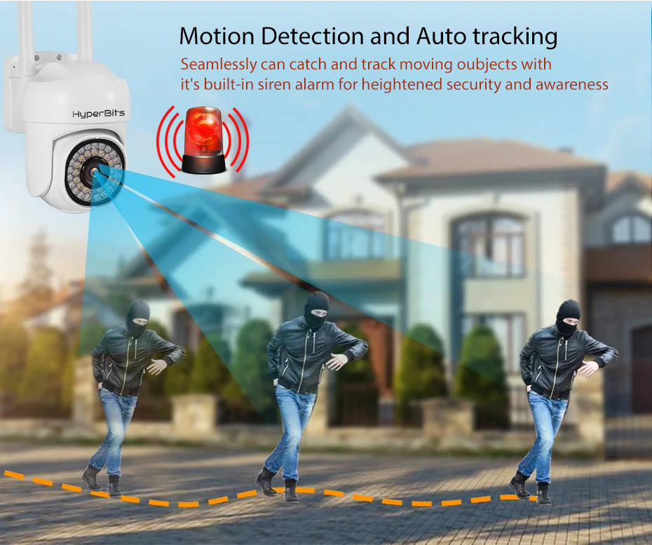 HYERBITS - Outdoor/indoor wireless security camera